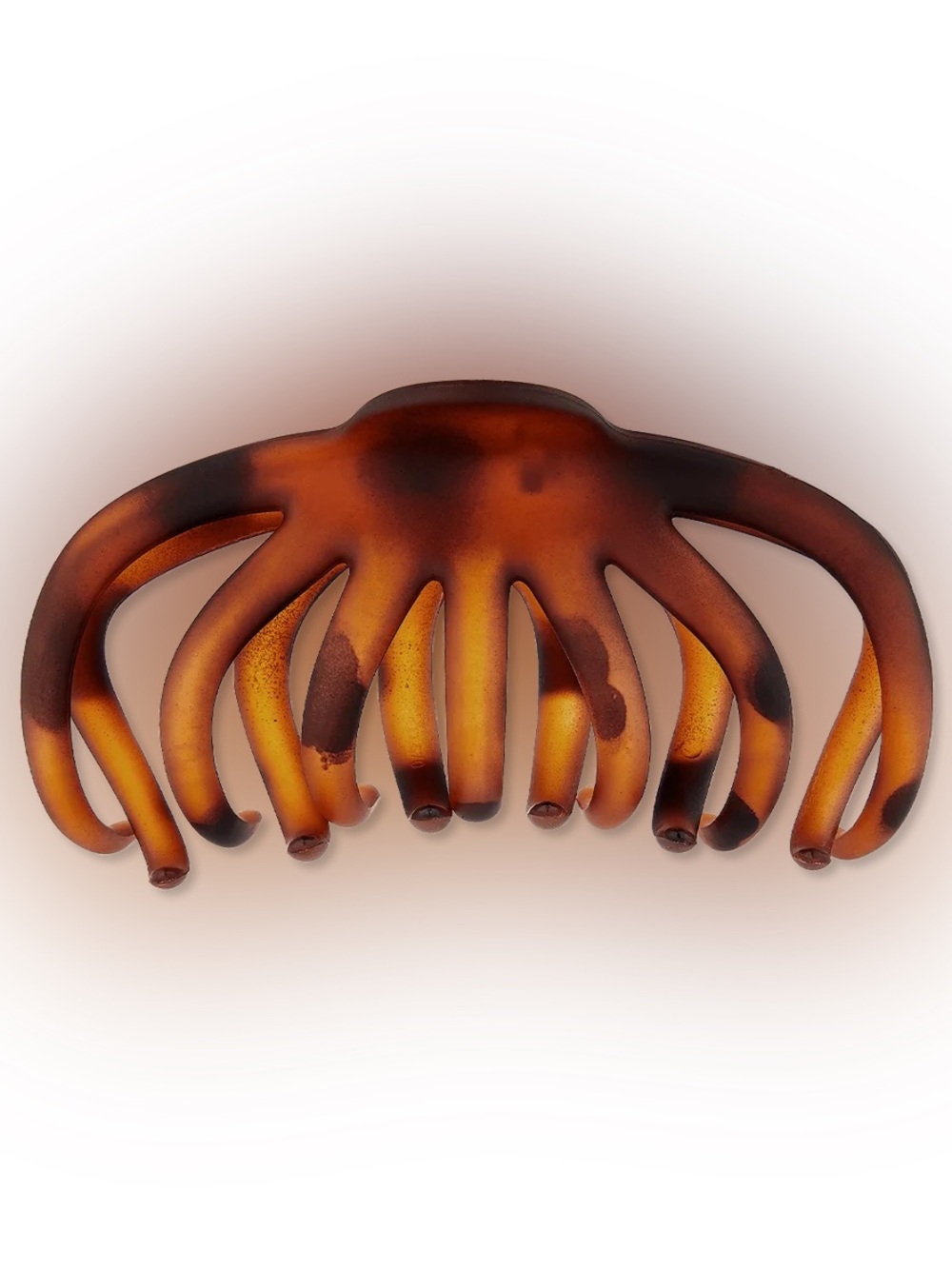 Kristin Ess Tortoiseshell Curved Hair Claw Clip NEW 🏷️ - Picture 2 of 5